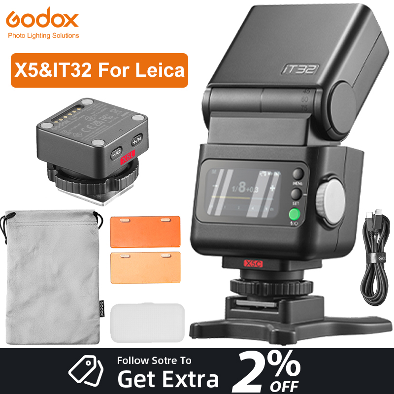 Godox Speedlite Flash - Godox IFlash IT32 플래시라이트 (유리 필름