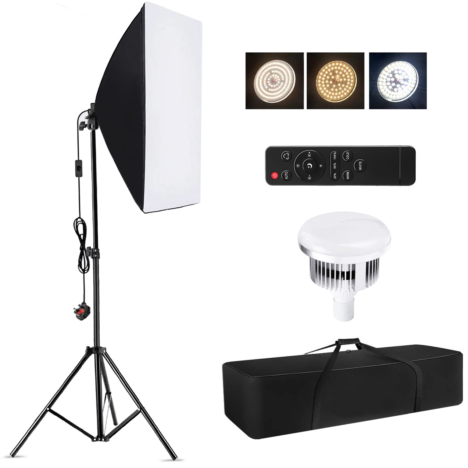 Photography Led Lighting Kit - Camnoon Studio 사진 조명 키트 소프트박스
