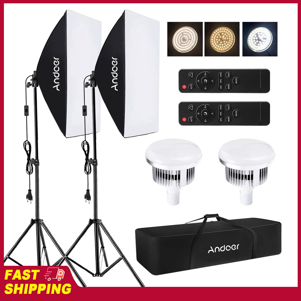 Photography Led Lighting Kit - 안도어 소프트박스 조명 세트 스튜디오 사진