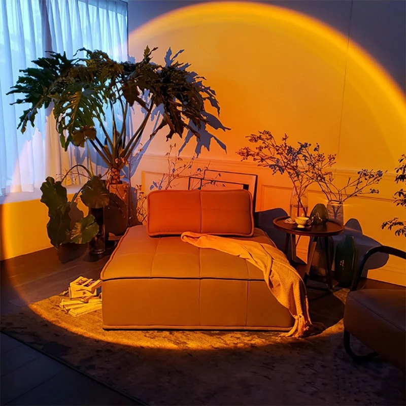 USB 일몰 프로젝션 램프 무지개 분위기 야간 조명 일 - Photography Lighting Wall 리뷰 및 가격