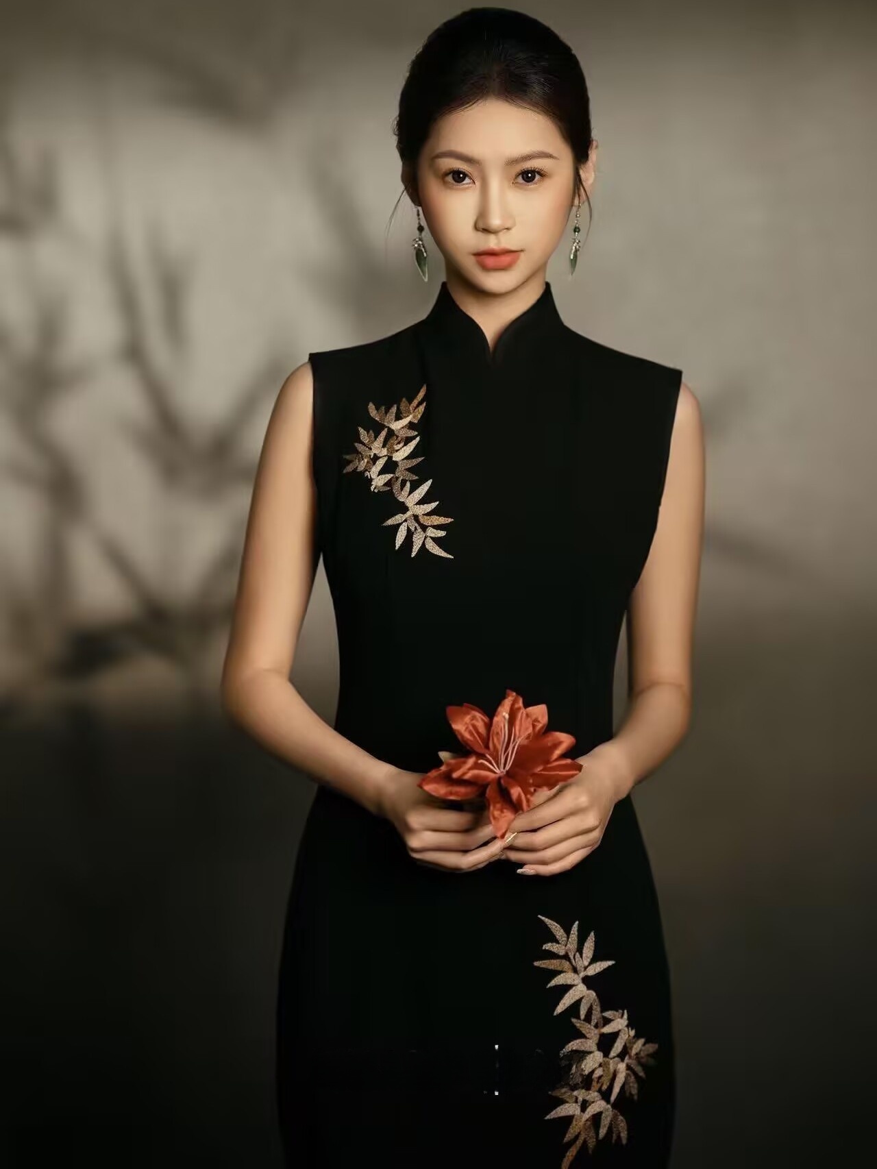 블랙 포트레이트 사진 스튜디오 중국풍 예술 사진 의상  - Lighting In Photography Studio 리뷰 및 가격