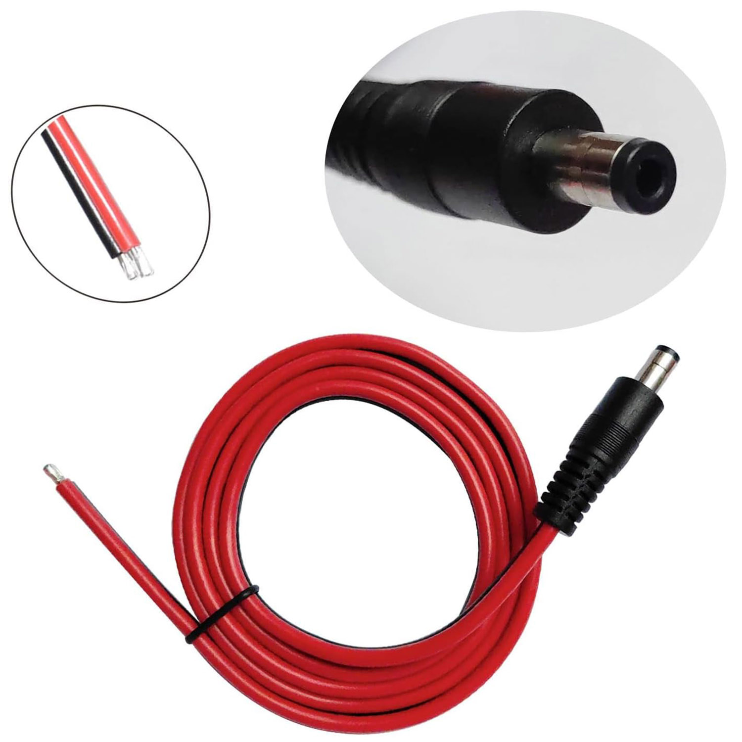 1pc 14AWG DC 전원 공급 장치 CCTV 감시  - Photography Led Lighting Kit 리뷰 및 가격