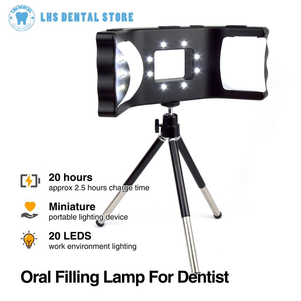 치과 구강 사진 LED 램프 사진 램프 플래시 라이트  - Photography Led Lighting Kit 리뷰 및 가격