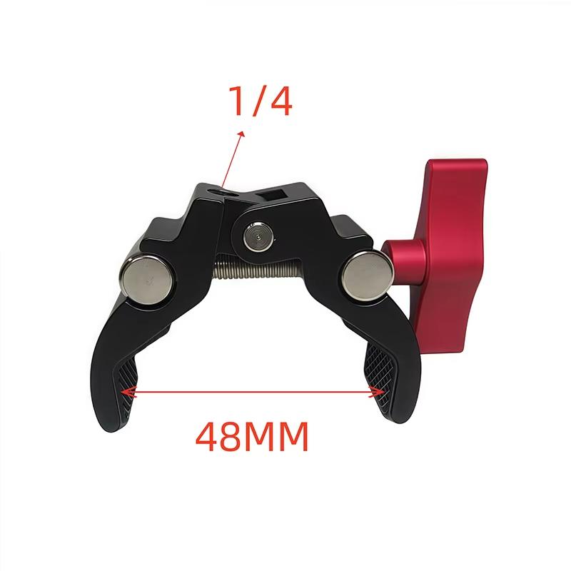 더블 볼 헤드가 있는 카메라 슈퍼 클램프 - 모니터/조 - Photography Lighting Position 리뷰 및 가격