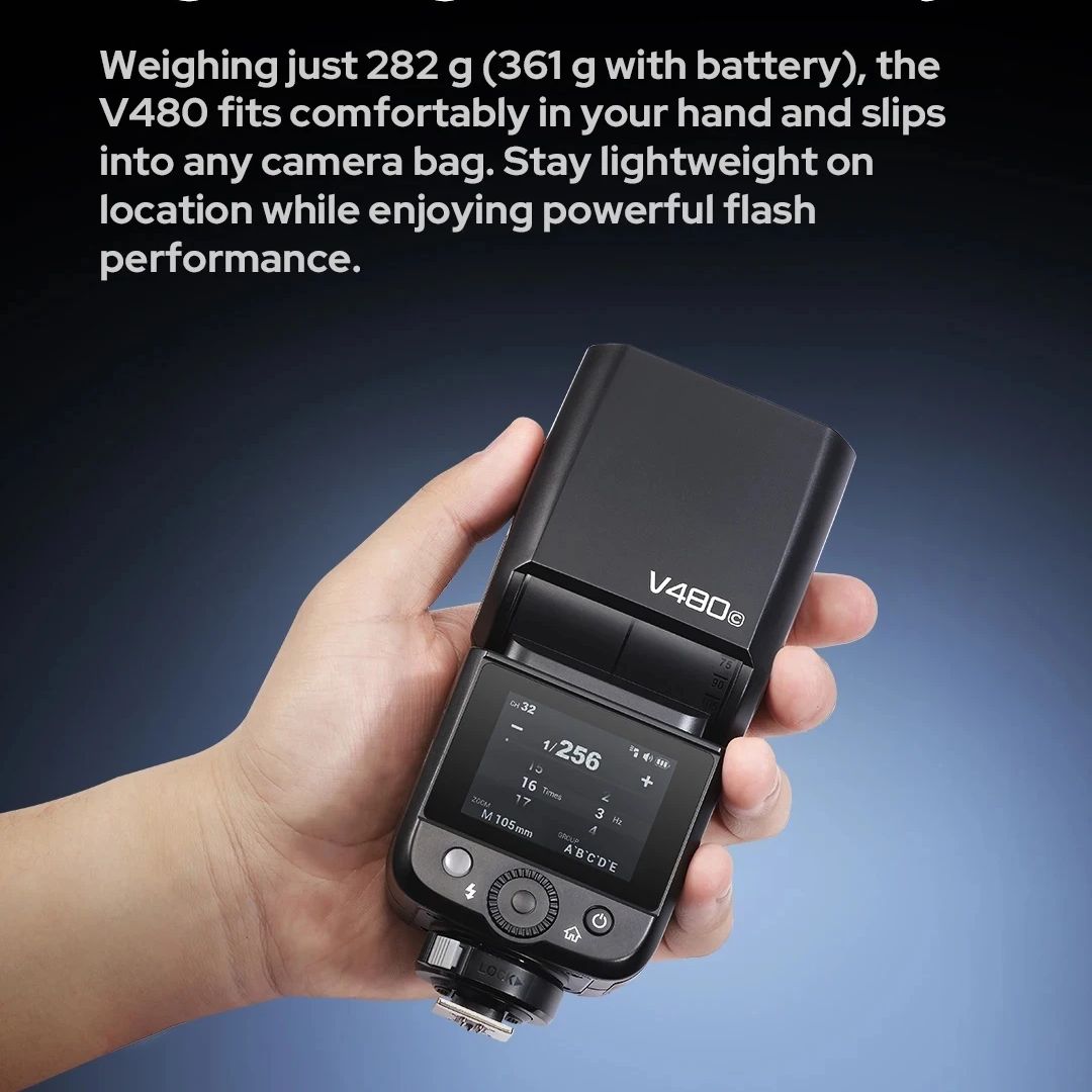 Godox V480 TTL 카메라 플래시 무선 터치 스 - Godox Speedlite Flash 리뷰 및 가격