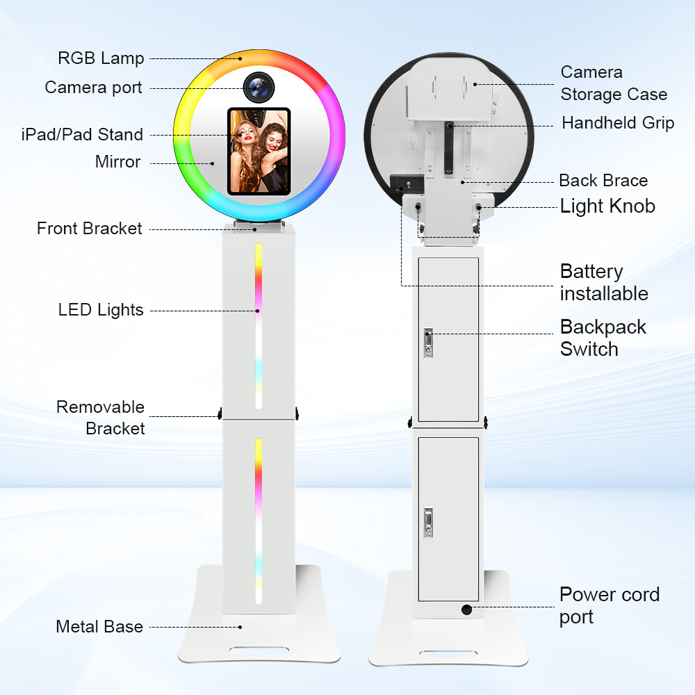 DSLR 포토 부스 기계 캐논 니콘용 비즈니스 웨딩용  - Photography Led Lighting Kit 리뷰 및 가격