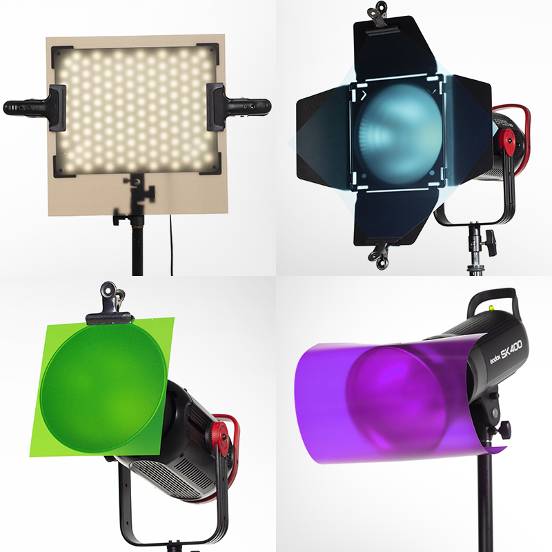 스튜디오 조명 컬러 필터 30*30cm 사진 촬영용 L - Photography Lighting Set 리뷰 및 가격
