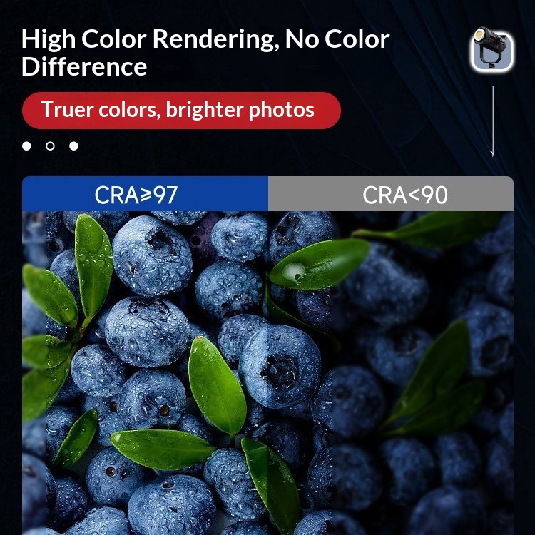 전문가용 500W AC 전원 LED 비디오 조명 SL5 - Photography Lighting For Food 리뷰 및 가격