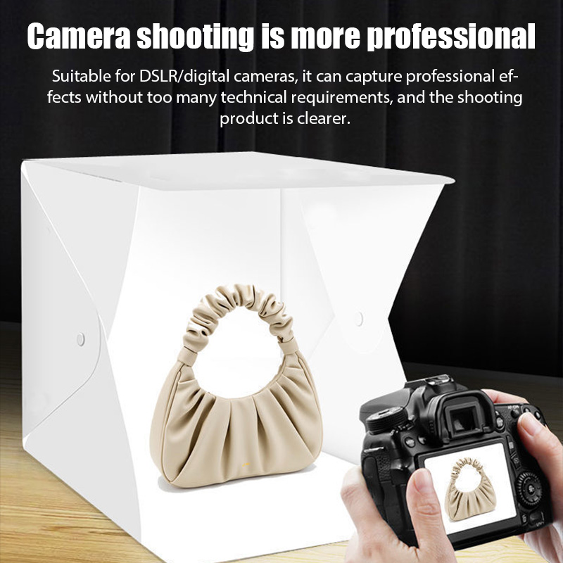 라이트박스 미니 포토 스튜디오 박스 23*22*24cm - Photography Lighting Tent 리뷰 및 가격