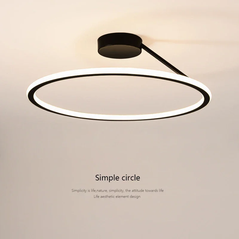 거실 식당 주방용 모던 심플 원형 LED 샹들리에, 음 - Photography Lighting For Food 리뷰 및 가격