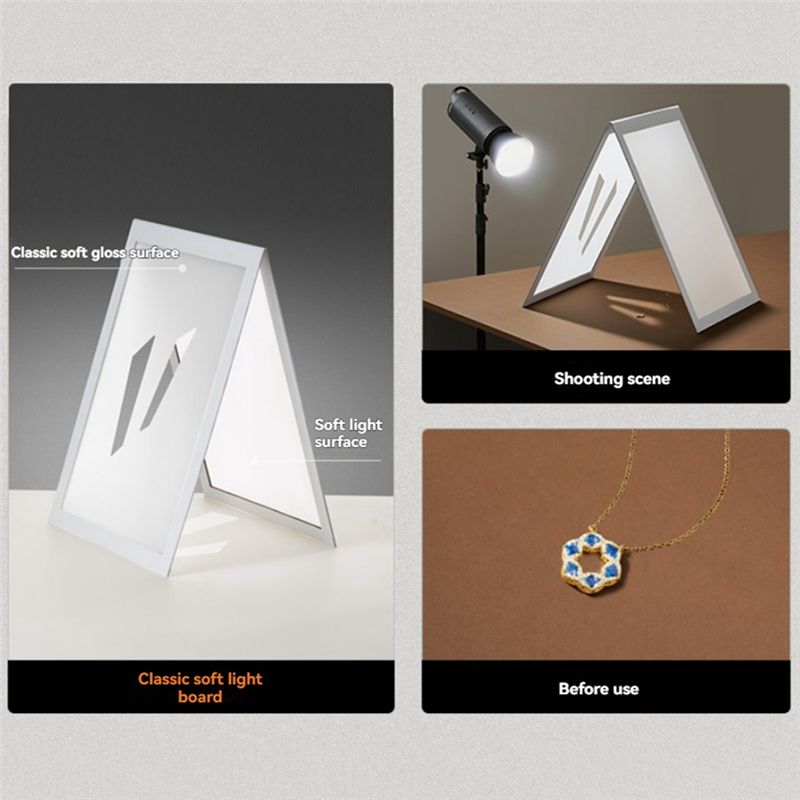 B29C-휴대용 사진 반사판 접이식 V-플랫 라이트 반 - Photography Lighting For Food 리뷰 및 가격