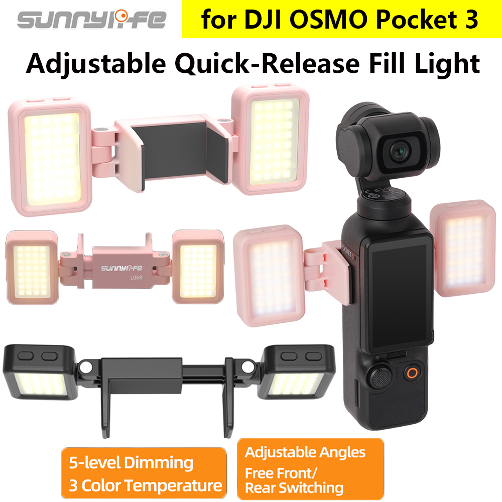 Sunnylife 퀵 릴리스 필 라이트 비디오 사진 촬 - Photography Led Lighting Kit 리뷰 및 가격
