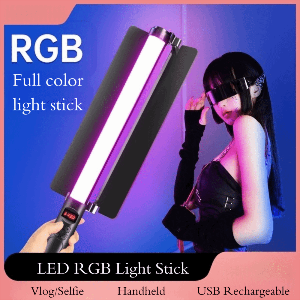 휴대용 LED RGB 라이트 스틱 컬러풀 USB 충전식 - Lighting In Photography Studio 리뷰 및 가격