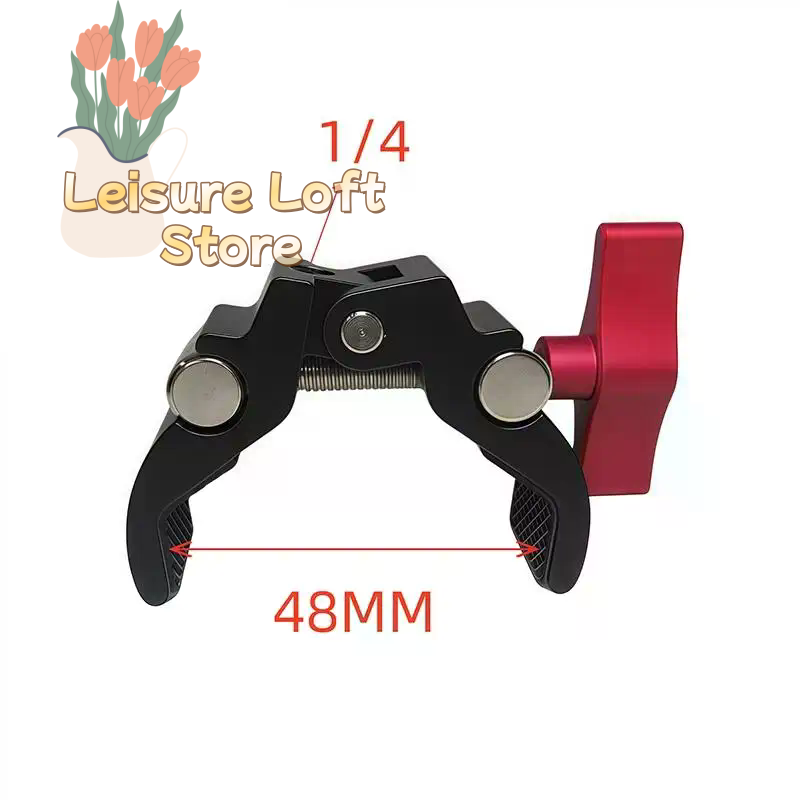 더블 볼 헤드가 있는 카메라 슈퍼 클램프 - 모니터/조 - Photography Lighting Position 리뷰 및 가격